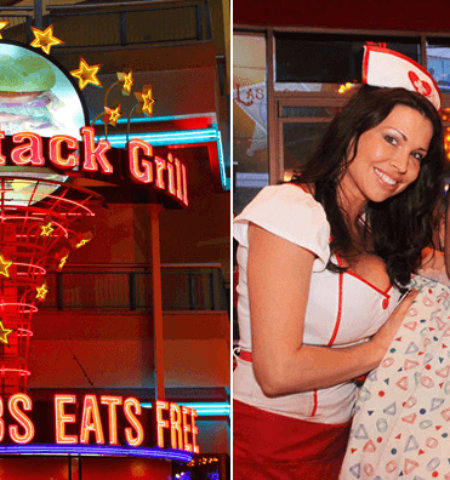 Picture Heart Attack Grill – Hospital-Themed Restaurant Offering Free Meals to Those Over 350 lb