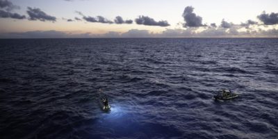 Picture During the Deepest Dive Ever Conducted, Explorer Victor Vescovo Found Trash at the Bottom of the Mariana Trench