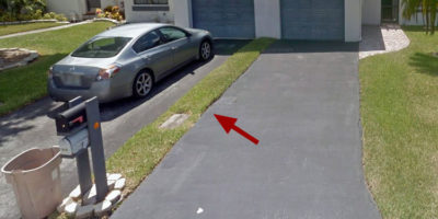 Picture A Man Purchased what He Thought Was a Villa, but it Turned Out to be Just a One-Foot-Wide Strip of Land