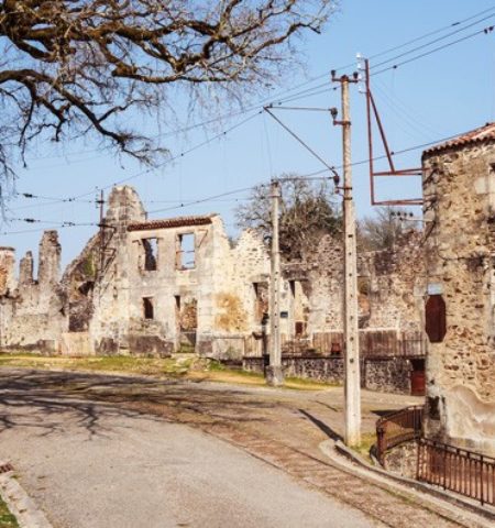 Picture Oradour-sur-Glane Massacre Is One of the Biggest War-Time Tragedies in History; Hundreds of Lost Lives Including Non-Combatant Women and Innocent Children