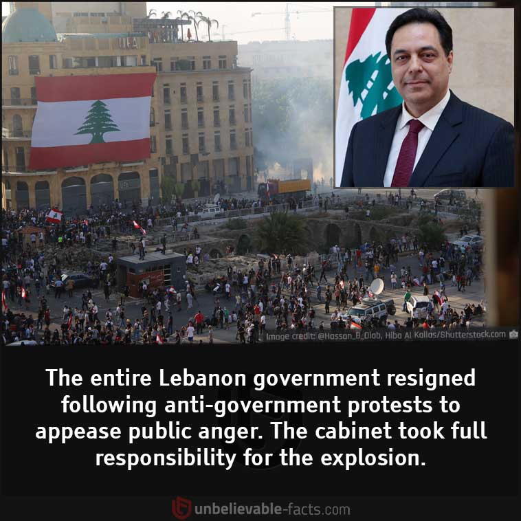 Lebanon government resigned