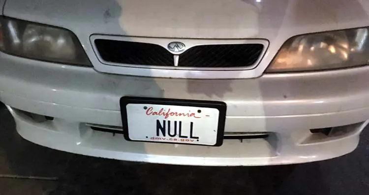 'Null' Weird License 