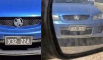 Picture 10 Weird License Plates along with their Backstories