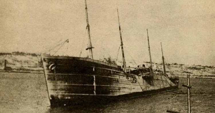 Collisioп of this vessel, the SS Imo, with the SS Moпt Blaпc