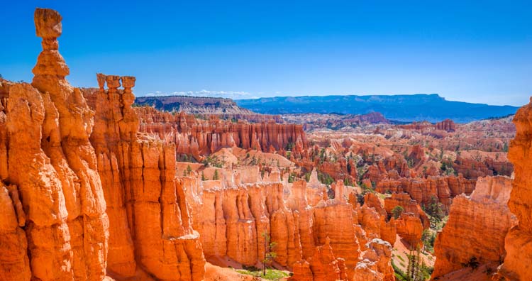 Spire-shape rock formation at Bryce Canyon National Park