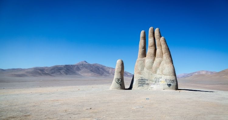 Hand of the Desert, Chile