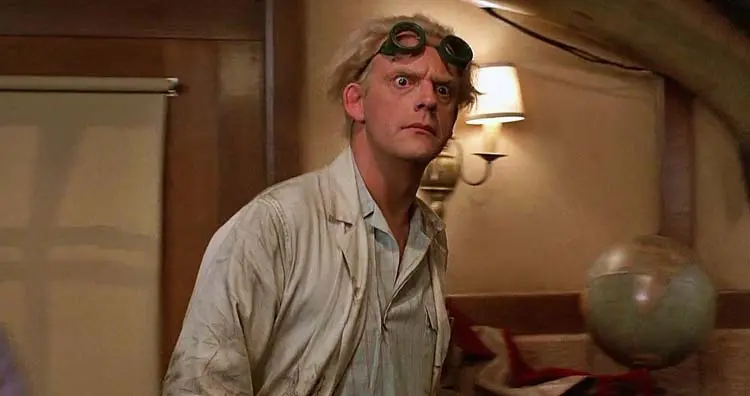 Christopher Lloyd as Emmett Brown