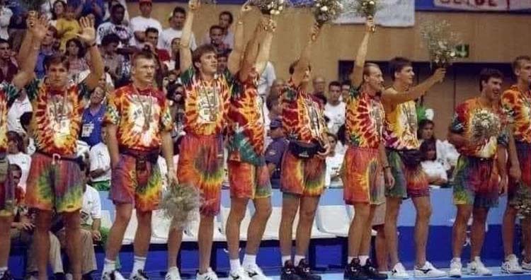 Lithuania basketball team to the 1992 Barcelona Olympics
