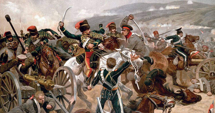 The Charge of the Light Brigade.