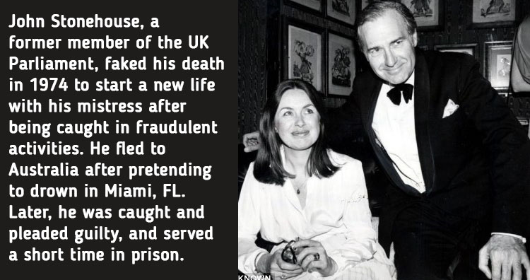 10 People Who Faked Their Own Death