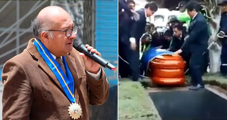 Former Peruvian Mayor Moises Garcia