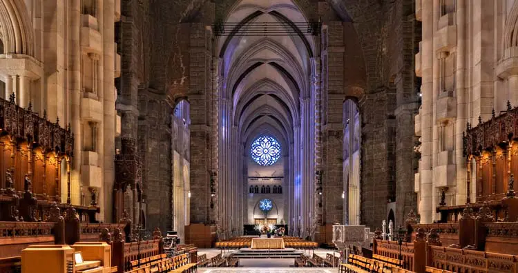 The Cathedral Church of St. John the Divine.