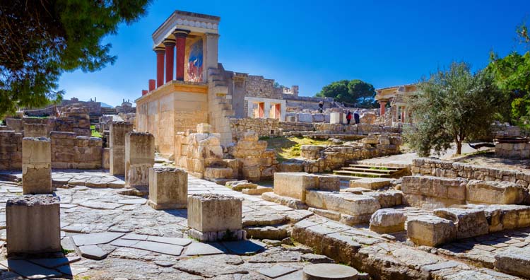 Knossos at Crete