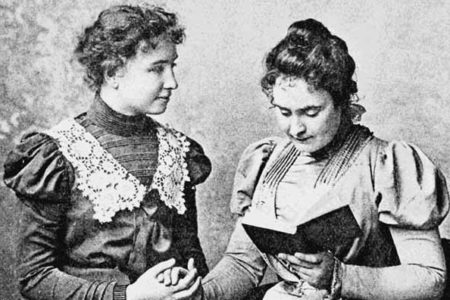 Picture Helen Keller, The First Deafblind Person To Earn A Bachelor of Arts Degree