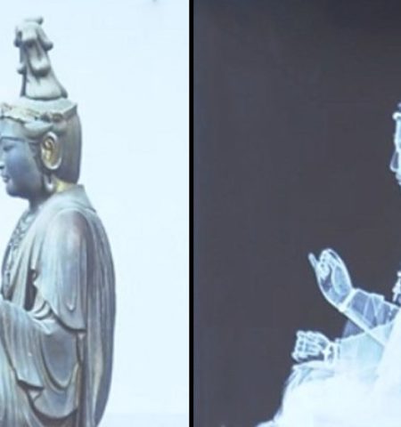 Picture 10 Strange Things Found Inside Statues