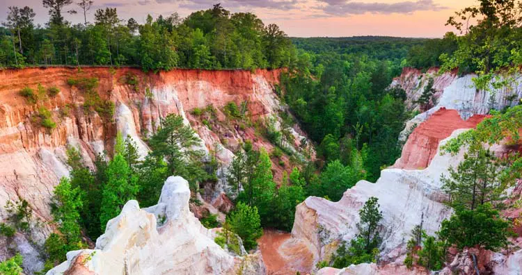 The Providence Canyon