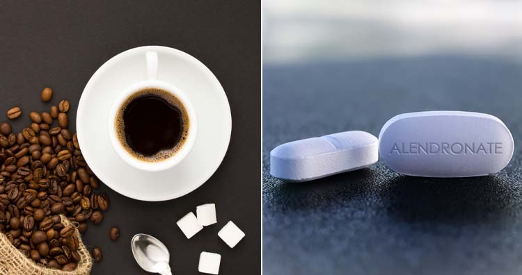 Coffee and Alendronate Medication