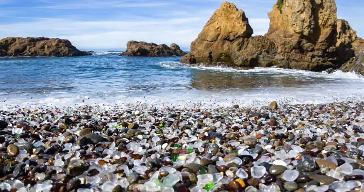 Glass Beach, California