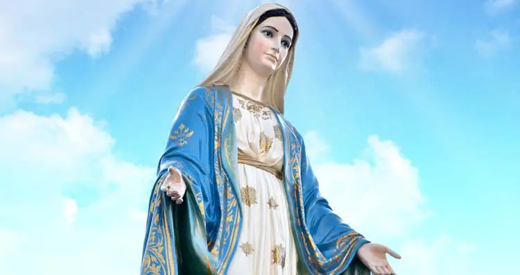 Our lady of grace virgin Mary