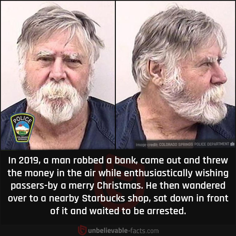 man robbed a bank