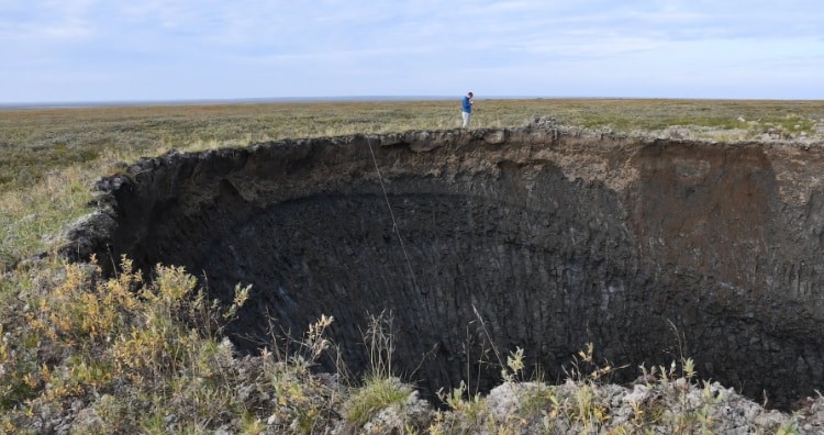 C17 blowout crater