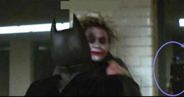 The Dark Knight mistake