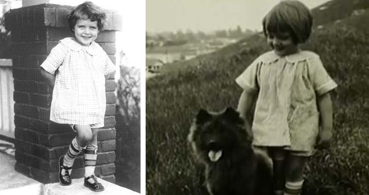 1928 - An adorable 6 year old Betty White