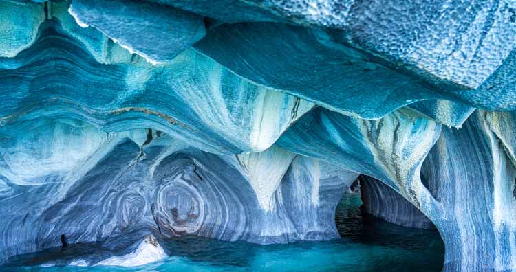 Marble Caves, Chile 