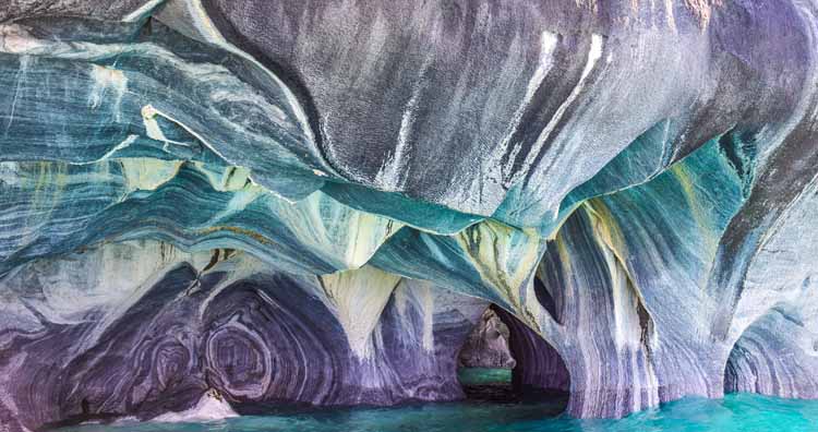 Marble Caves, Chile 