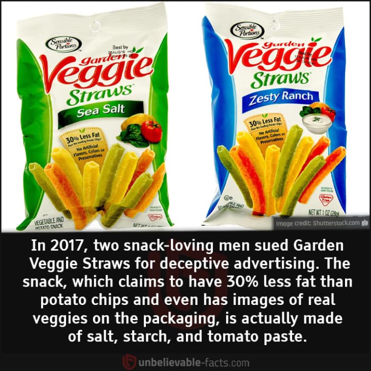 Garden Veggie Straws