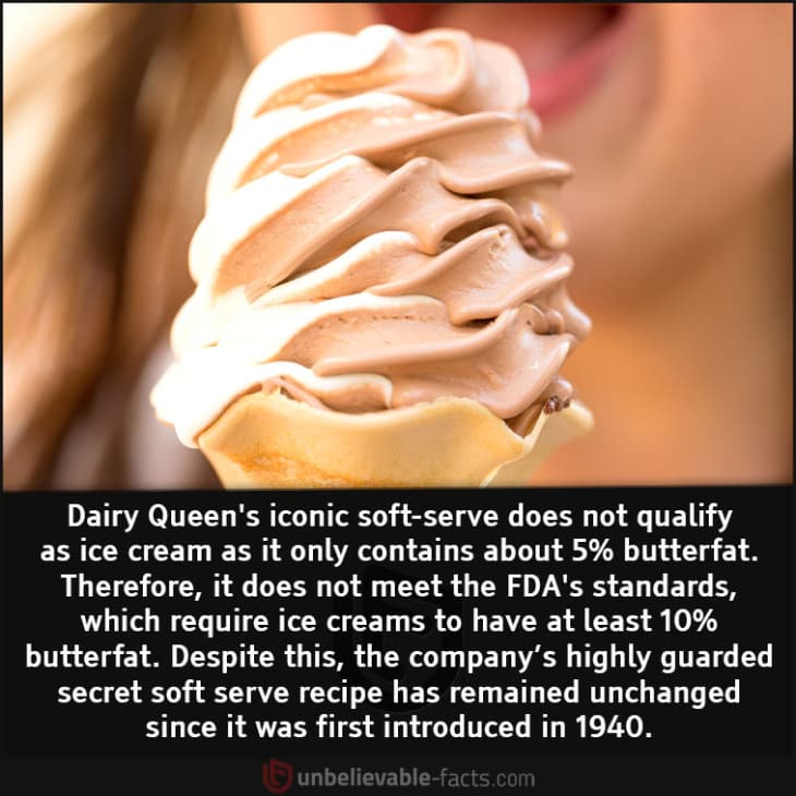 Dairy Queen's Soft Serve Isn't Actually Ice Cream