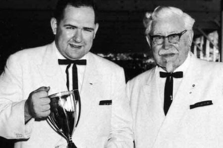 Picture Dave Thomas was Mentored by Col. Sanders before He Opened Wendy’s