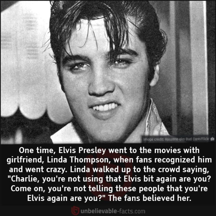 Elvis Presley's Girlfriend Pulled This Prank on His Fans