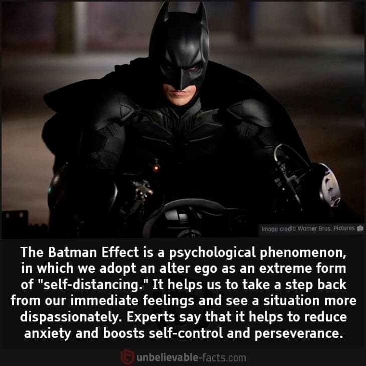 Have You Ever Experienced the Batman Effect?