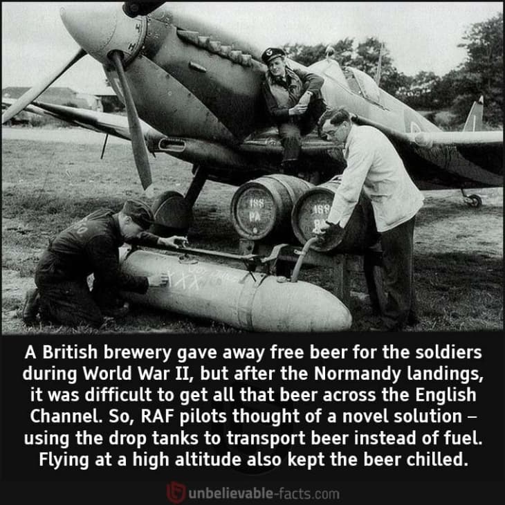 How Britain Sent Beer to Its Soldiers during WWII