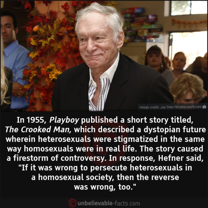 Hugh Hefner Cared about LGBTQ Rights