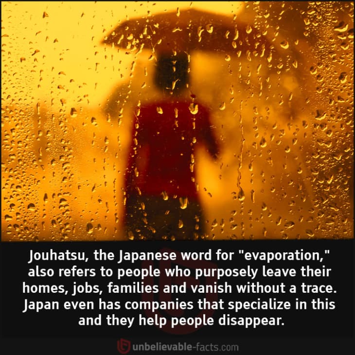 Japanese Companies that Specialize in Helping People Vanish without a Trace