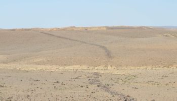 Picture The Khatt Shebib – 93 Miles Long Ancient Wall in Southern Jordan