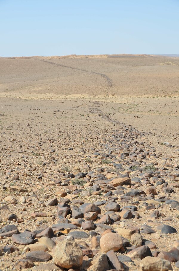 The Khatt Shebib – 93 Miles Long Ancient Wall in Southern Jordan