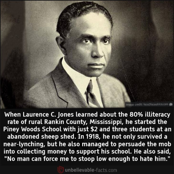 Laurence C. Jones' Contribution to Education in Rural Rankin County