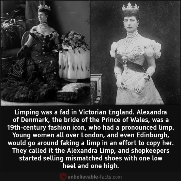 Limping was Considered Fashionable in Victorian England