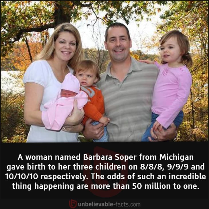 Michigan Woman Gives Birth on 8/8/8, 9/9/9 and 10/10/10