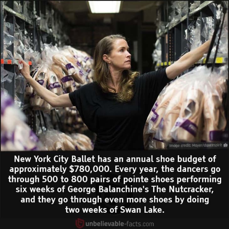 NYC Ballet Has an Annual Shoe Budget of $780,000