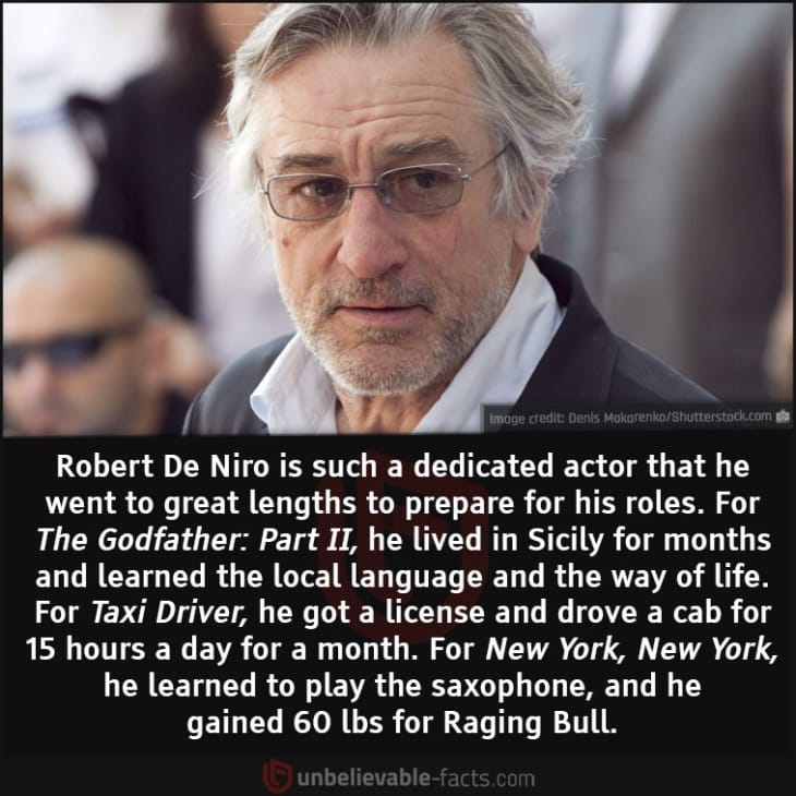 Robert De Niro's Method Acting is on Another Level