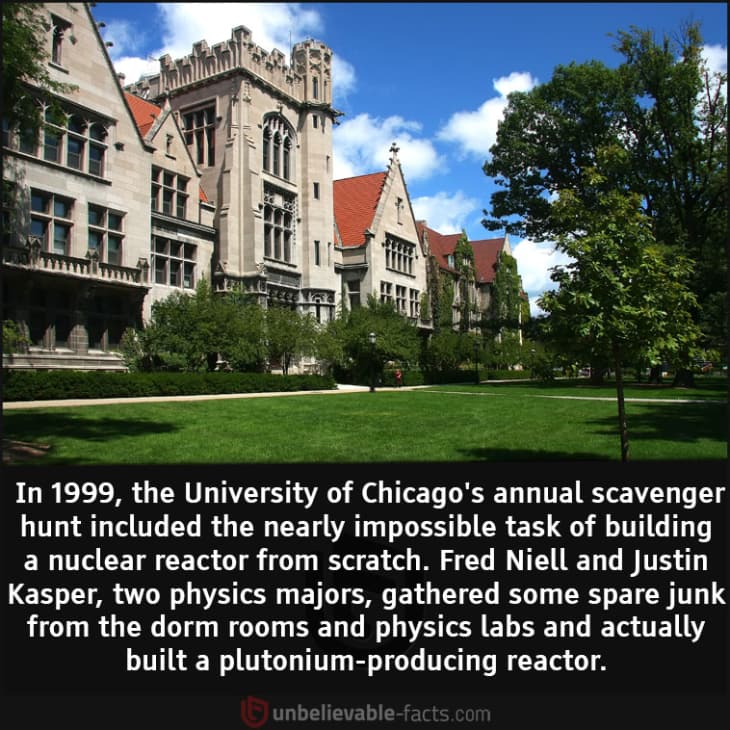 Students Build Nuclear Reactor in their Dorm