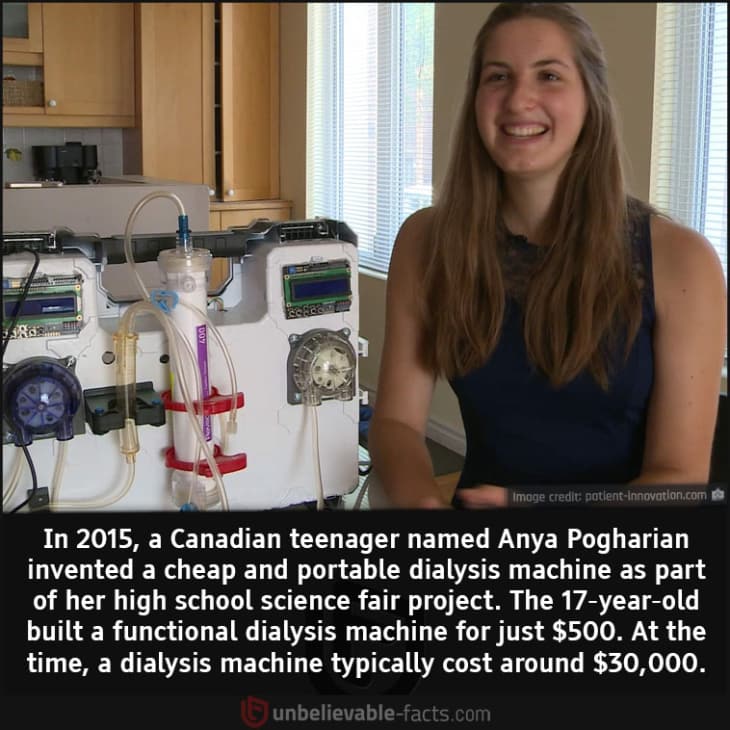 Teenager Built a Cheap and Portable Dialysis Machine