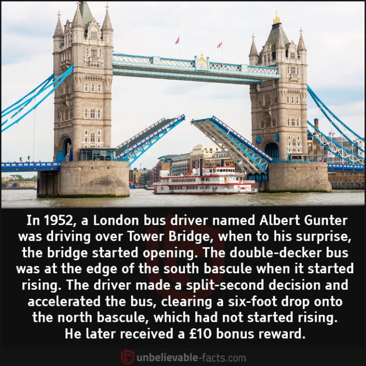 The Day a Bus Jumped over Tower Bridge