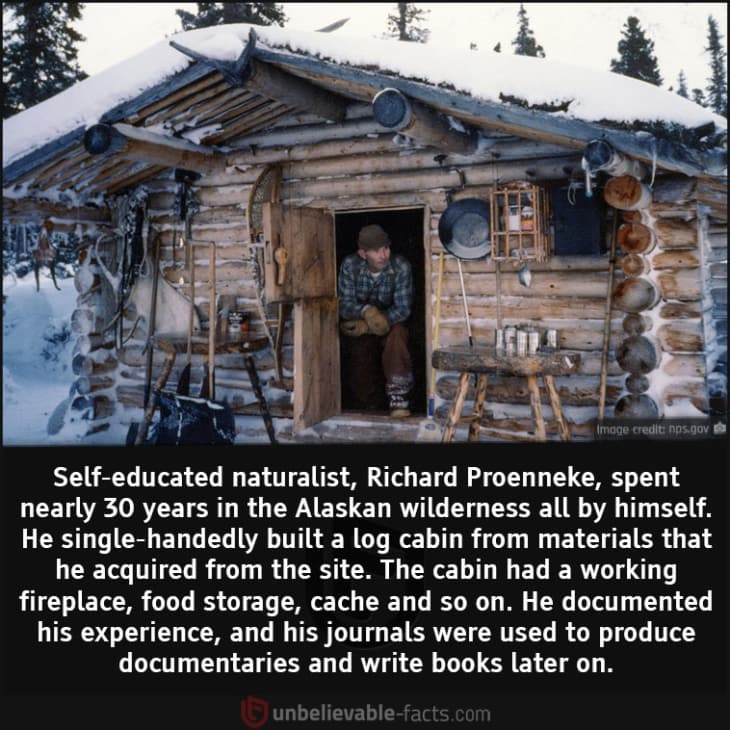 The Man Who Spent 30 Years in the Alaskan Wilderness by Himself