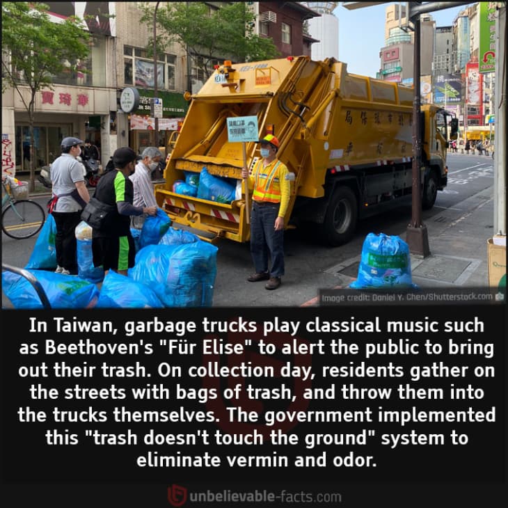 The Musical Garbage Trucks of Taiwan