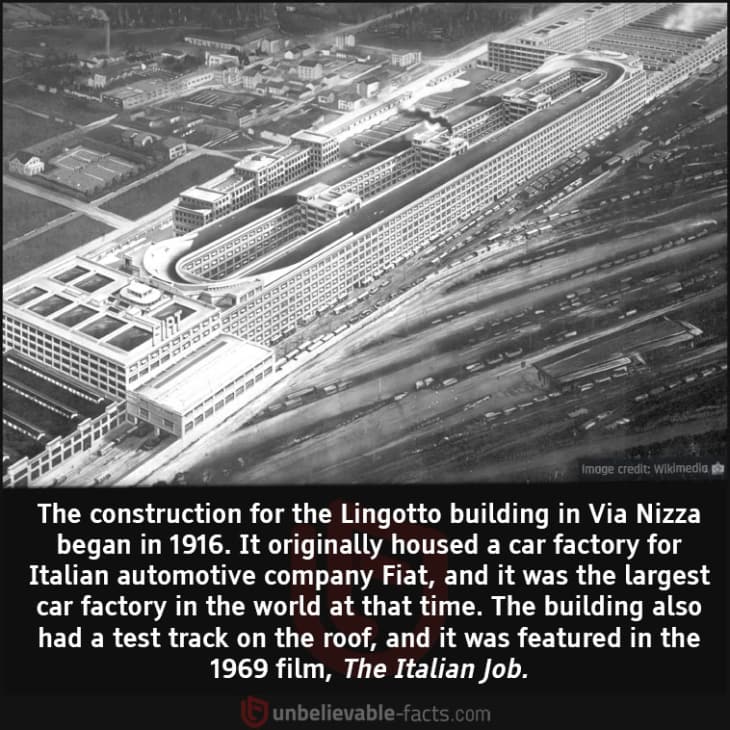 The Rich History of the Fiat Factory in Turin